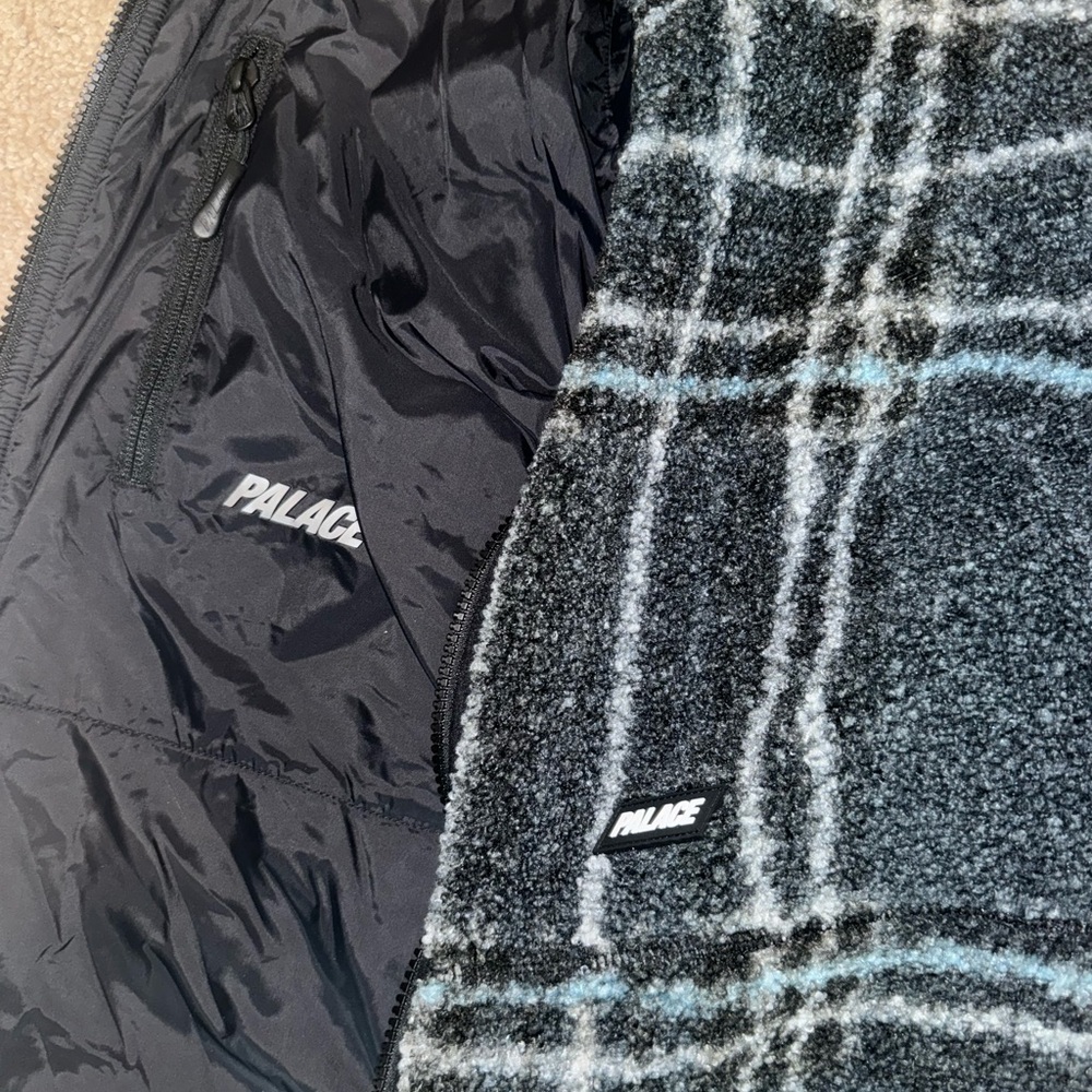 Palace 2 in 1 Reversible Plaid Jacket - Size Large